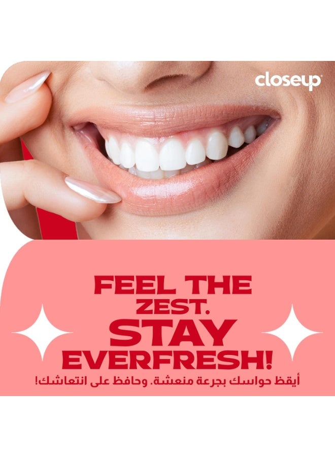 كلوس أب معجون أسنان كلوز أب ثلاثي الانتعاش، بنكهة ريد هوت، لانتعاش يدوم 24 ساعة، 120 مل × قطعتين - Image 3